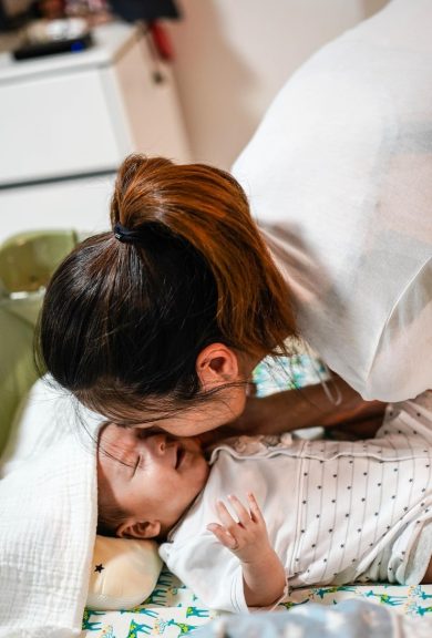mother with baby